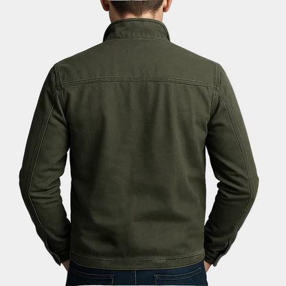 Dario | Chaqueta Vintage Algodón con Cremallera