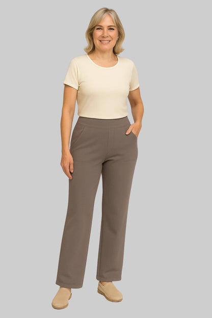 Clara | Pantalón Elástico de Talle Alto